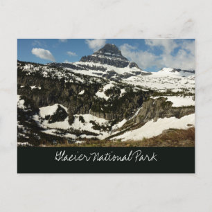 Reynolds Mountain vom Logan Pass im Glacier Park Postkarte