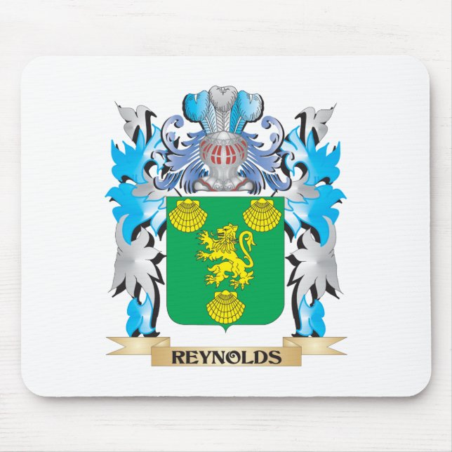 Reynolds-Wappen - Familienwappen Mousepad (Vorne)