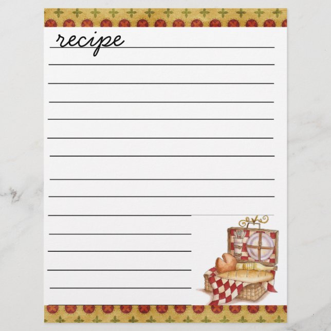 Rezept (Vorderseite)
