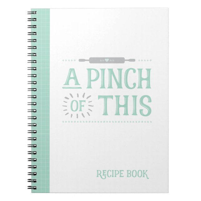 Rezept-Buch Notizblock (Vorderseite)