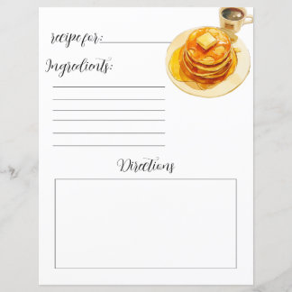 Rezept Buchseite für hausgemachte Fluffy Pancakes