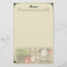 Rezept Custom Stationery