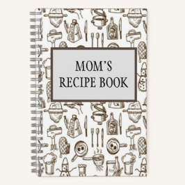 Rezept der Mama Notizbuch