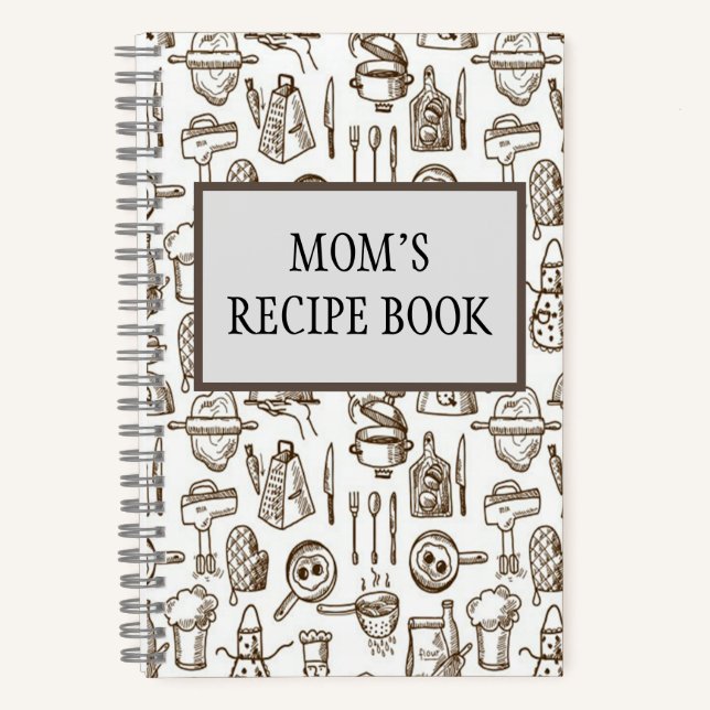 Rezept der Mama Notizbuch (Vorderseite)