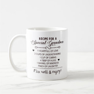 Rezept für ein besonderes Oma-Muttertagsgeschenk Kaffeetasse