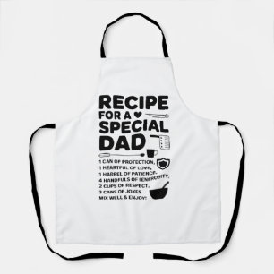 Rezept für eine besondere Dad-Küchenliebe, Respekt Schürze