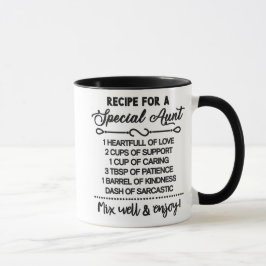 Rezept für eine besondere Tante Tasse