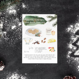 Rezept für hausgemachte Pecan Pralines | Urlaub Postkarte