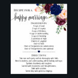 Rezept für Hochzeitsnacht-Polterabend Poster<br><div class="desc">Klicken Sie auf "Design bearbeiten",  um das Layout zu personalisieren oder zu ändern (Textänderung,  Schriftart,  Schriftart). ** Bitte lesen Sie die vollständige Auflistung für die passende Einladung,  Brautparty-Spiele,  Tags und Signatur verfügbar**</div>