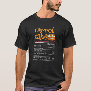 Rezept für Karottenkuchen Cupcakes Torte Glutenfre T-Shirt