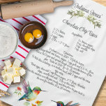 Rezept für Wasserfarbe Hummingbird Geschirrtuch<br><div class="desc">Küchengeschenkhandtuch mit herrlichen Aquarellvögeln,  die den Boden beschneiden. Sinnvolles Geschenk,  um für jemanden,  den Sie Liebe mit einem Lieblingsrezept personalisieren. Nachricht,  wenn Sie nicht in der Lage sind,  das richtige Design zu finden,  und ich werde erstellen,  wenn für Sie.</div>