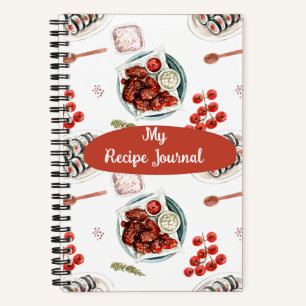 Rezept-Journal-Notebook Notizbuch