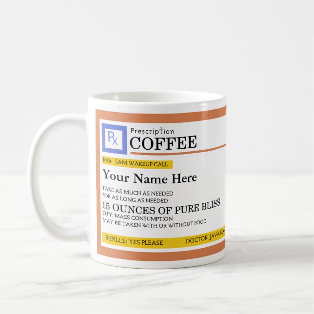 Rezept Kaffee Personalisiert Kaffee Tasse (Links)