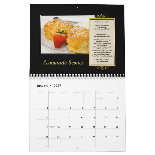 Rezept-Kalender 2013 Kalender (Jan 2027)