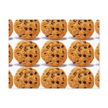 Rezept-Karte Chocolate Chip Erdnuss Butter Cookie