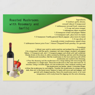 Rezept-Karte Einladung