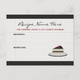 Rezept-Karte Postkarte