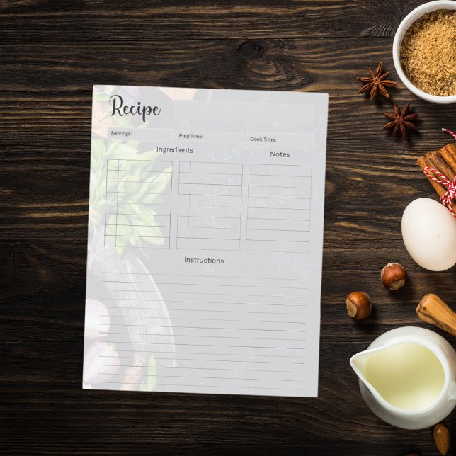 Rezept Kochbuchseite einfügen (Von Creator hochgeladen)