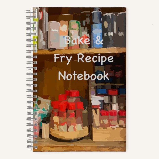 Rezept-Notebook Notizbuch (Vorderseite)