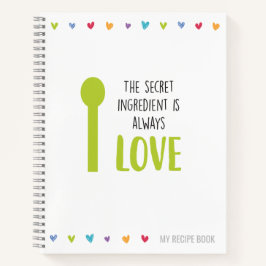 Rezept Notebook oder Journal zum Schreiben von Rez Notizbuch