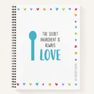 Rezept Notebook oder Journal zum Schreiben von Rez Notizbuch