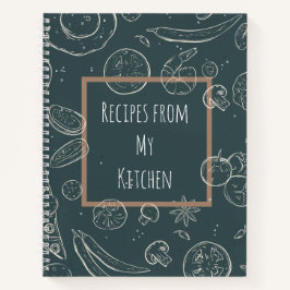 Rezepte aus My Kitchen Journal SpiralNotebook Notizbuch