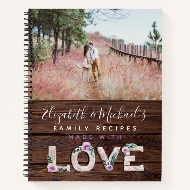 REZEPTE - Familienhäuser Mutter Großmutter Ehefrau Notizbuch (Vorderseite)