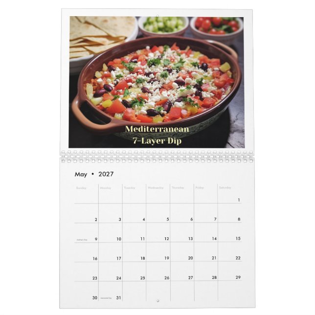 Rezepte mit Roy 2025 Kalender (Mai 2027)