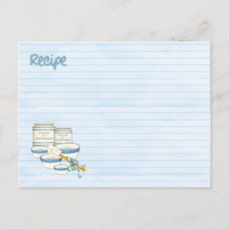 Rezeptfreundschaft Postkarte