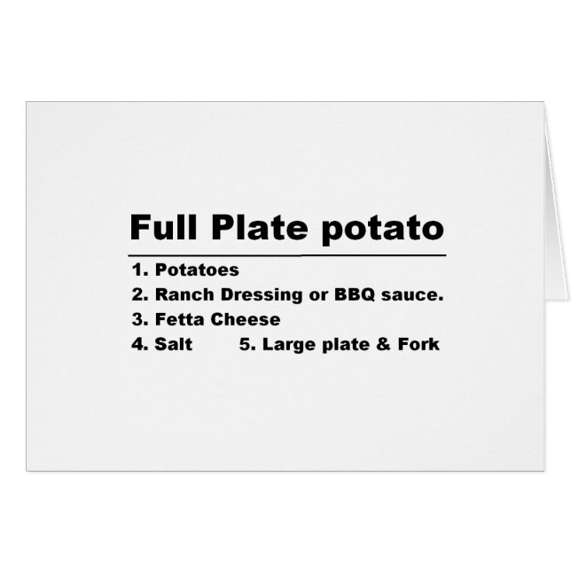 Rezeptkarte (Vorderseite (Horizontal))