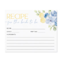 Rezeptkarte Main Squeeze Blue Citrus Polterabend