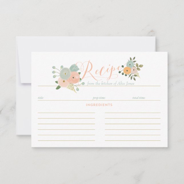 Rezeptkarten (Vorderseite)