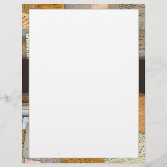 Rezeptorpapier (Vorderseite)