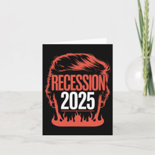 Rezession 2025 dank Trumps ironischem politischem Karte