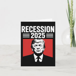Rezession 2025 dank Trumps ironischem politischem Karte