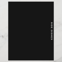 Rezessionsabteilung | Schwarz/Weiß | Seitliche Ges