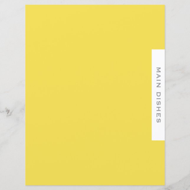 Rezessionsabteilung | Wichtigste Geschirr | Einfac (Vorderseite)