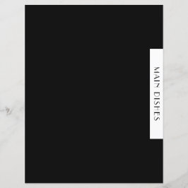 Rezessionsabteilung | Wichtigste Geschirr | Schwar