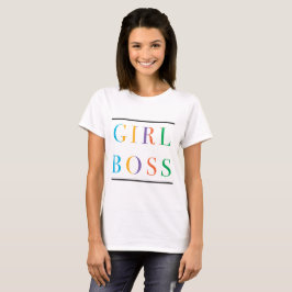 Rf-Mädchen-Chef-T-Shirt T-Shirt