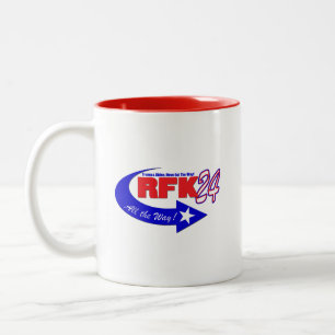 RFK GANZ AUF DEM WEG 2024 ZWEIFARBIGE TASSE
