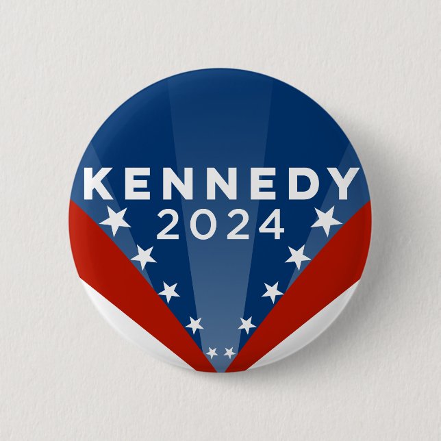 RFK Jr Robert Kennedy Jr 2024 Button (Vorderseite)