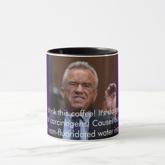 RFK Says: Don't Drink This Coffee!  Tasse (Zentrum)