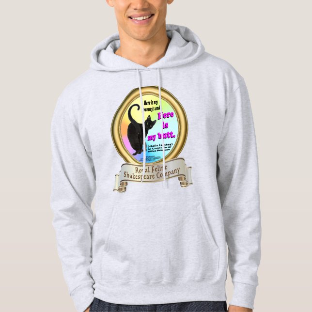 RFSC Royal Feline Shakespeare Company Hoodie (Vorderseite)