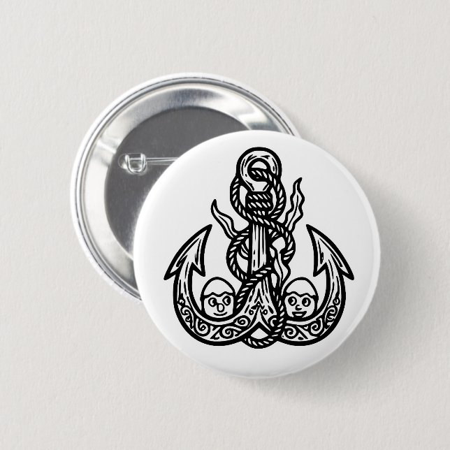 RG RA Egg Art Button (Vorne & Hinten)