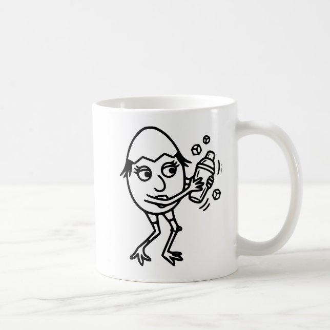 RG RA Egg Art Kaffeetasse (Rechts)
