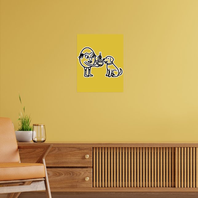 RG RA Egg Art Poster (Wohnzimmer 2)