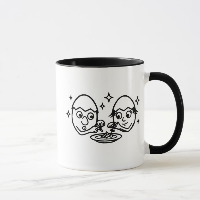 RG RA Egg Art Tasse (Rechts)
