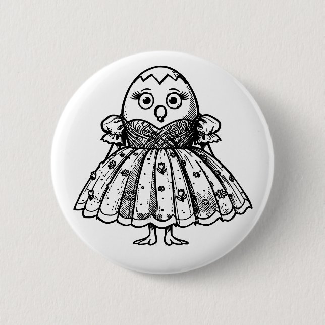 RG RA Ei-Kunst Button (Vorderseite)
