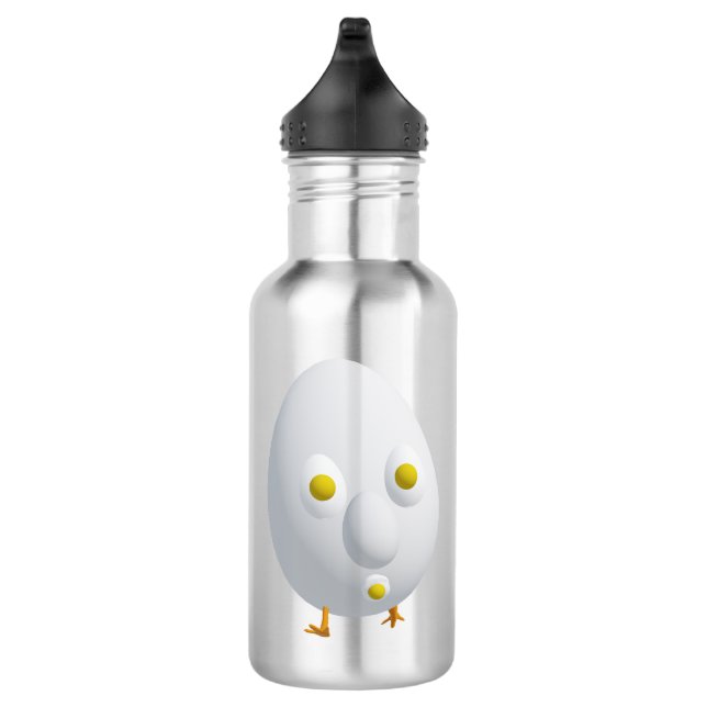 RG RA Ei-Kunst Edelstahlflasche (Rechts)