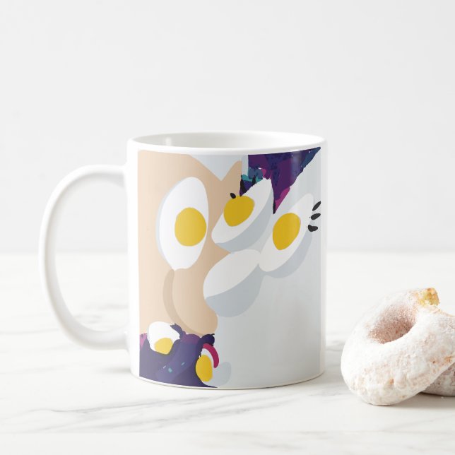 RG RA Ei-Kunst Kaffeetasse (Mit Donut)